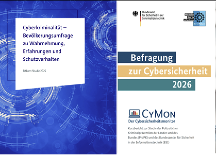 Die Titelblder des BITKOM- und des BSI-Berichts